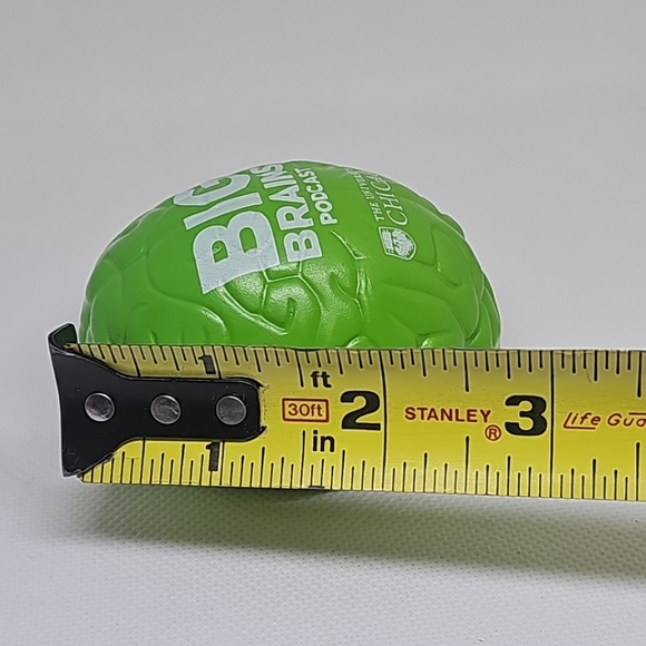 Green Brain Big Brains Podcast Stress Ball The University of Chicago - Picture 3 of 3